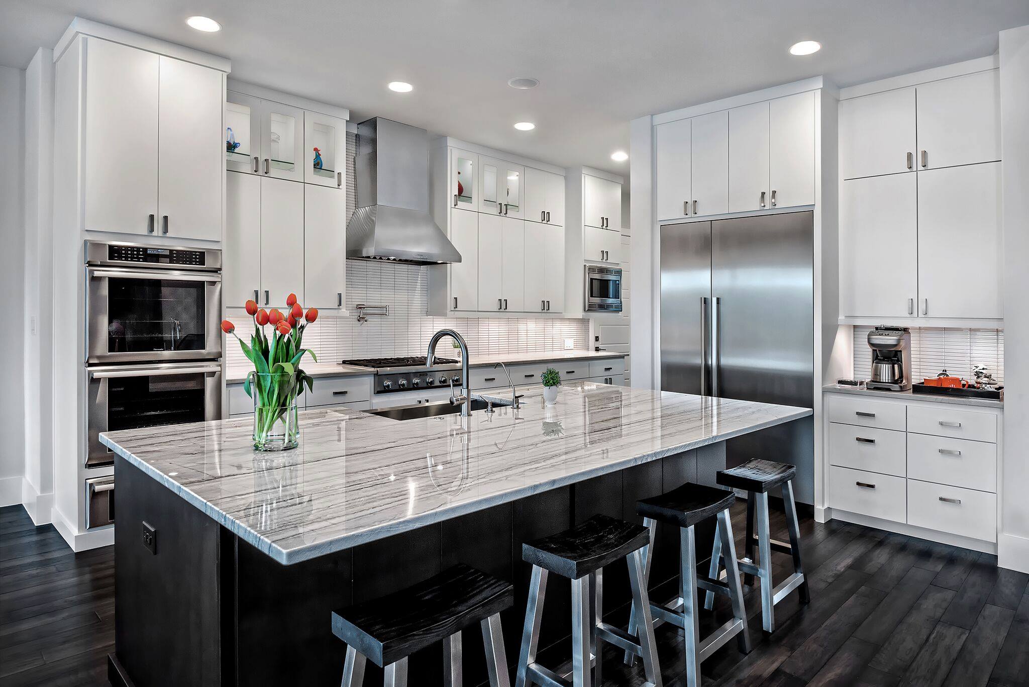 Harrell kitchen True Blue Granite
