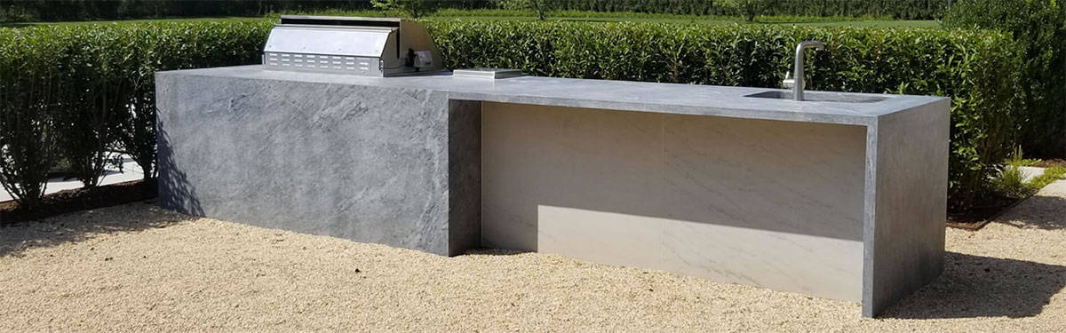 soapstone outdoor kitchen