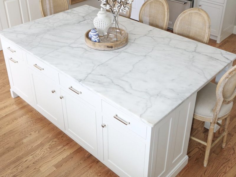 Marble veining countertops
