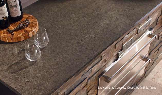 babylon gray concrete quartz