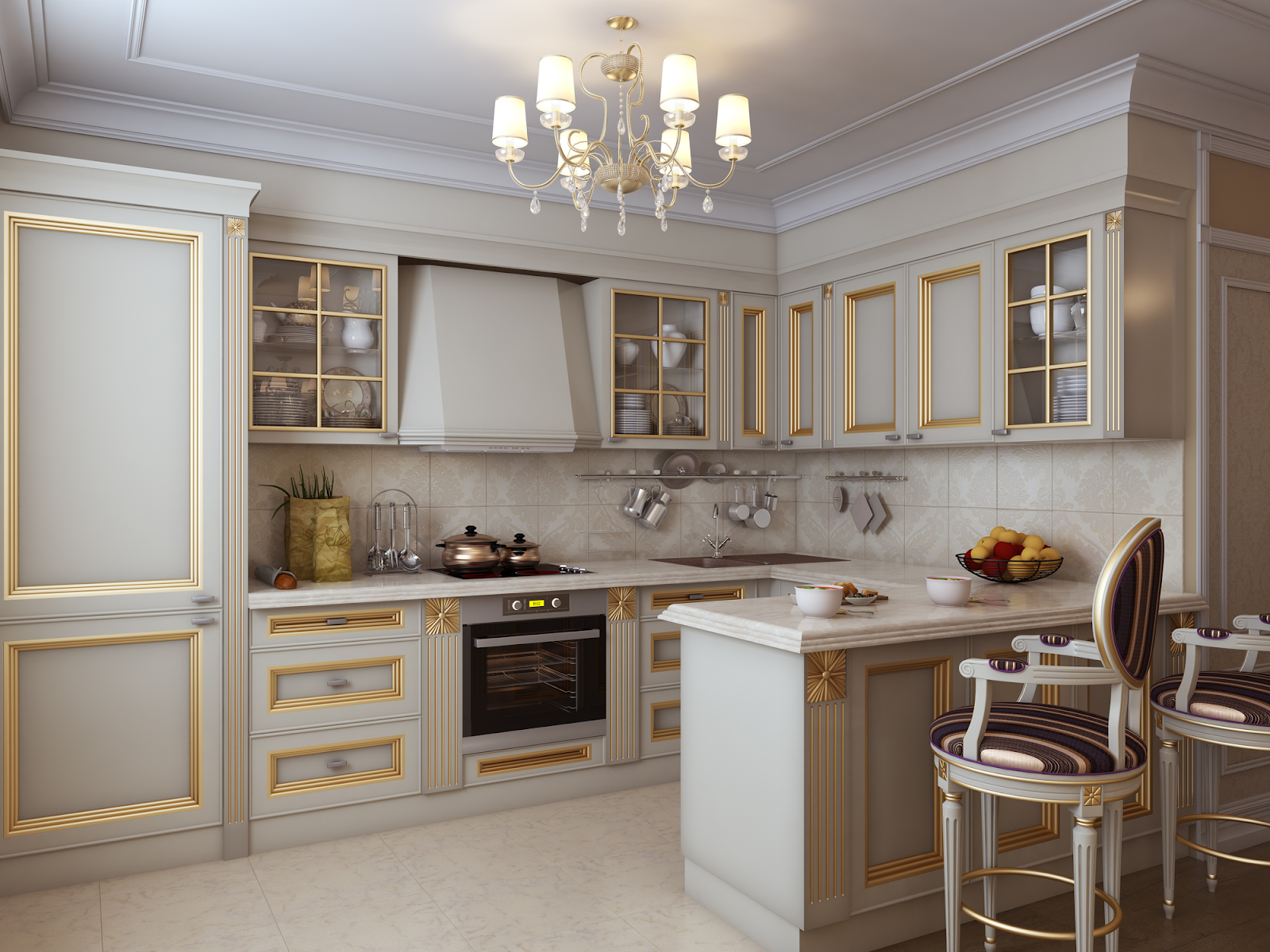 Marble Countertops in Historic Home Restoration