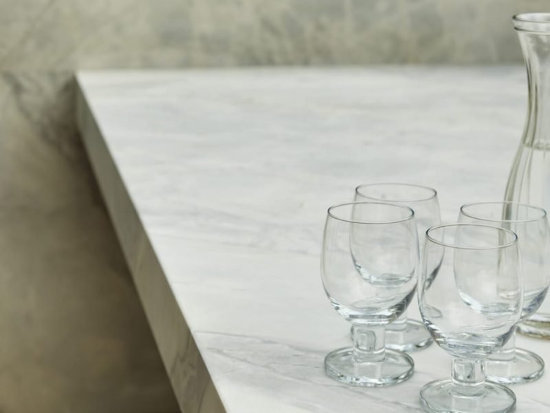 outdoor marble counters