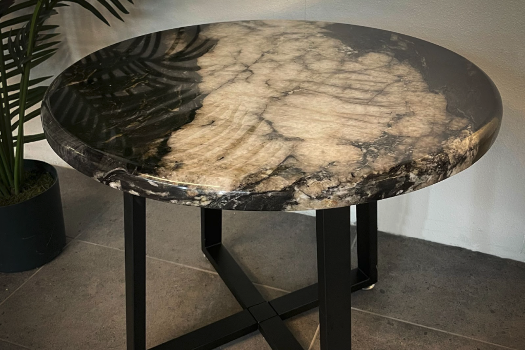 cosmic black granite tabletop