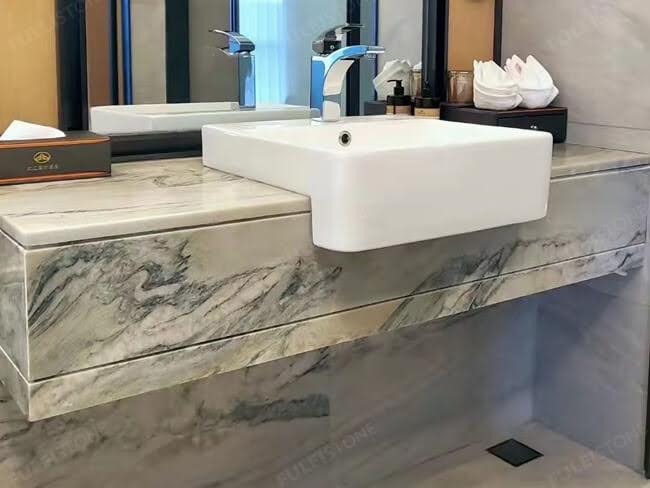 Floating Stone Vanities