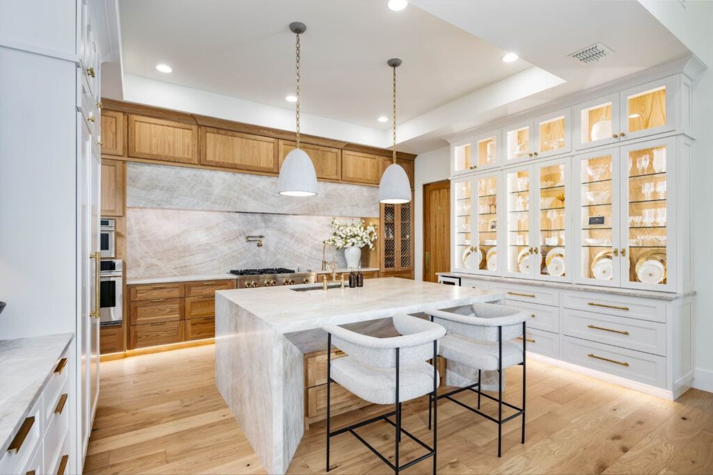 matching countertops with flooring