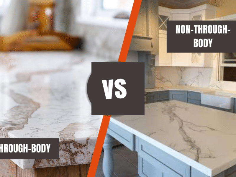 Through-Body or Non-Through-Body Countertops?