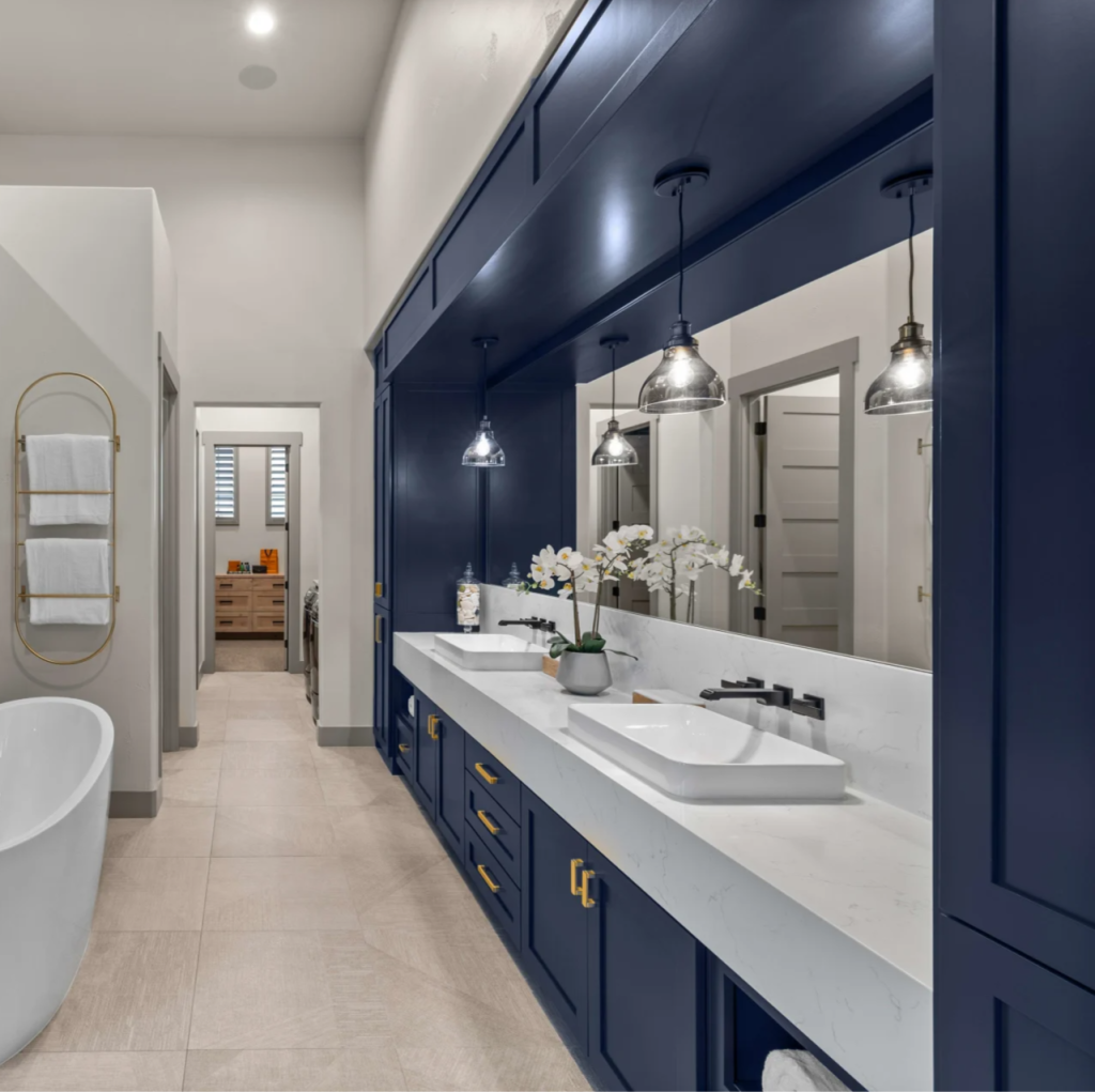 stunning side by side vanities