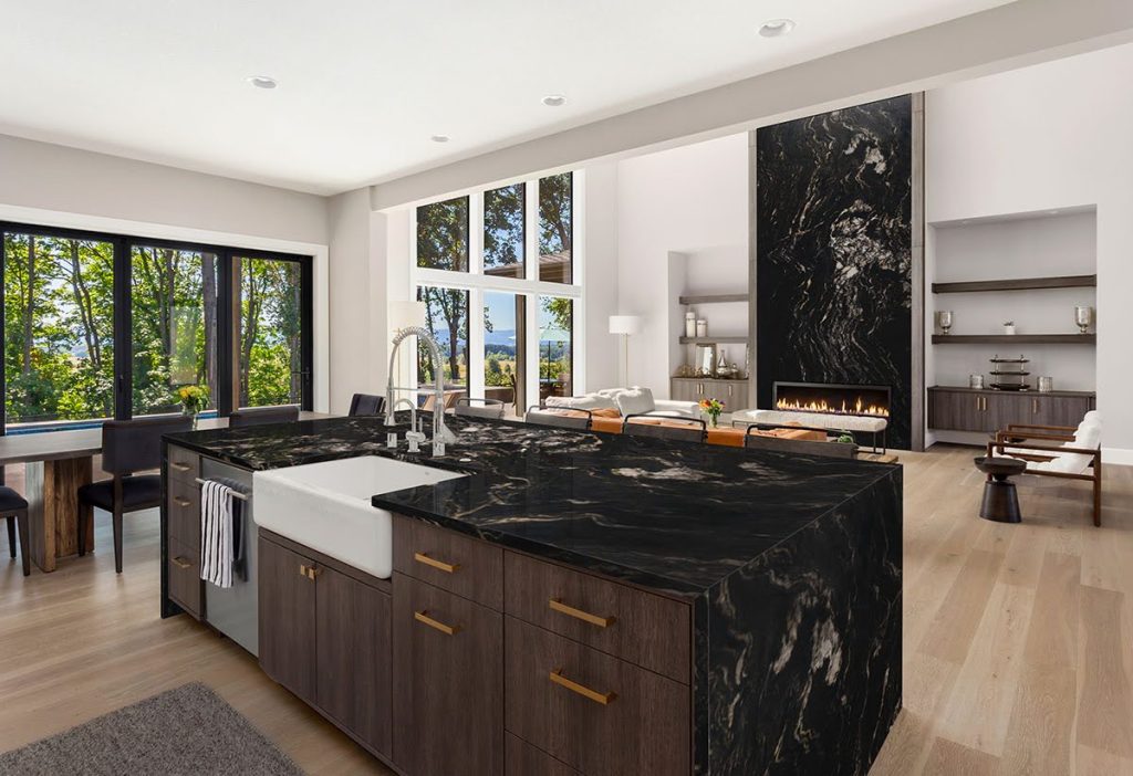 Granite with Personality: Choosing Unique Color Variants for Custom Homes
