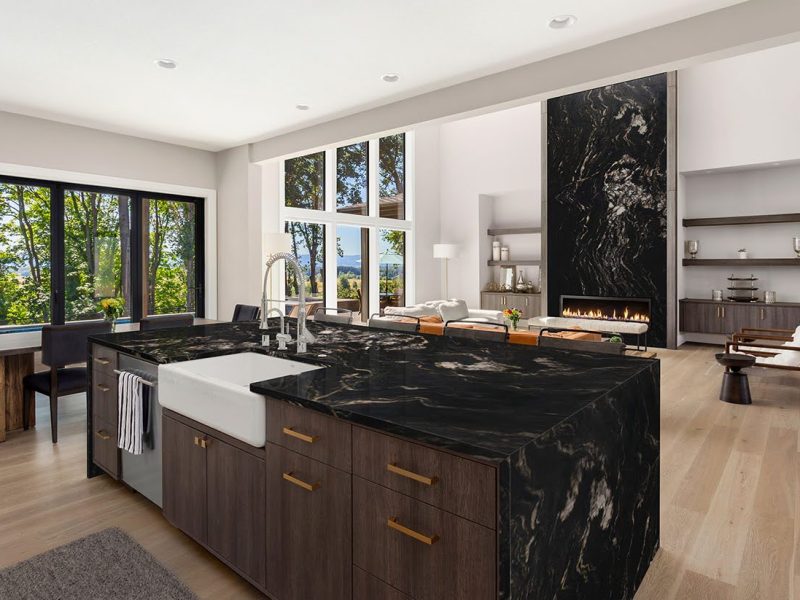 Granite with Personality: Choosing Unique Color Variants for Custom Homes